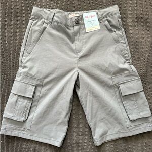 Cat & Jack Gray Cargo Shorts with Belt Loops